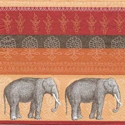 ANI332 PARADE D'ELEPHANTS