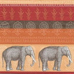 ANI332 PARADE OF ELEPHANTS