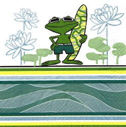 MAR103  THE FROG AND THE SURF