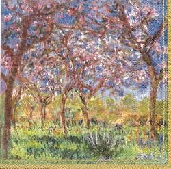 NAT213 SPRING IN GIVERNY, MONET