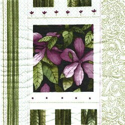 NAT060 FLOWERS BAMBOO CREEPER